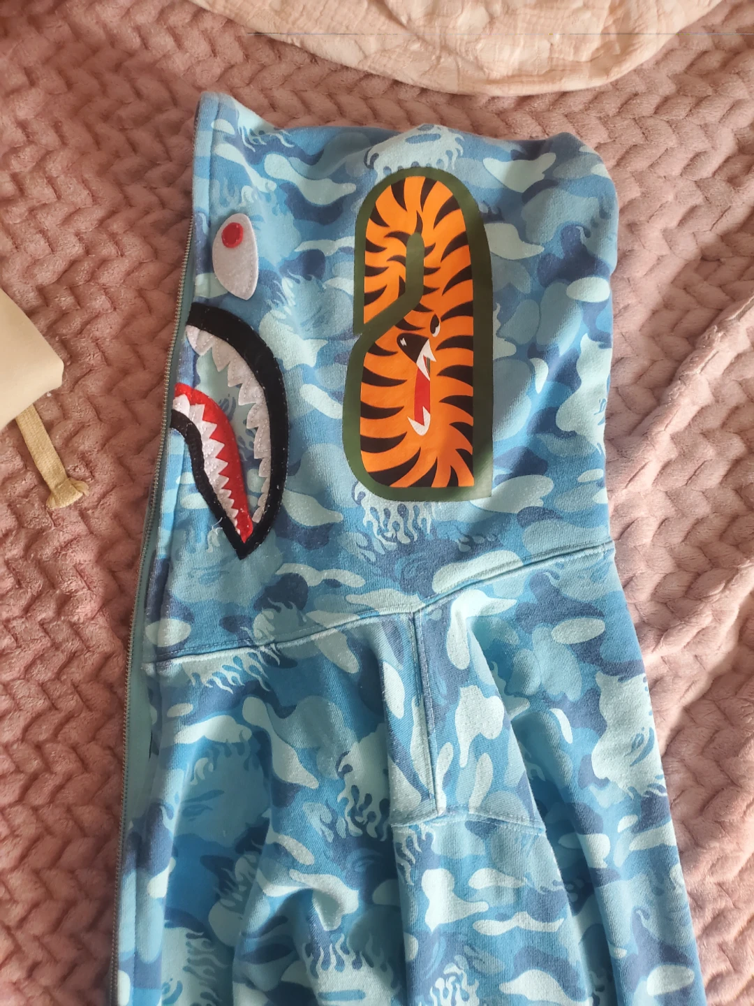 BAPE Full Zip Hoodie Baby Milo Camo - photo 2