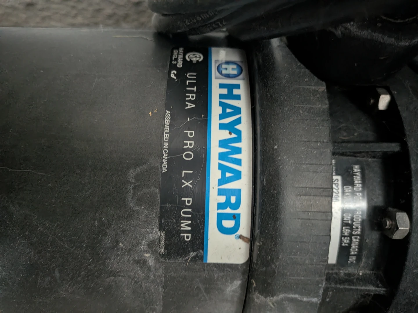 Hayward Ultra Pro LX  Pool Pump SP2290 - photo 3