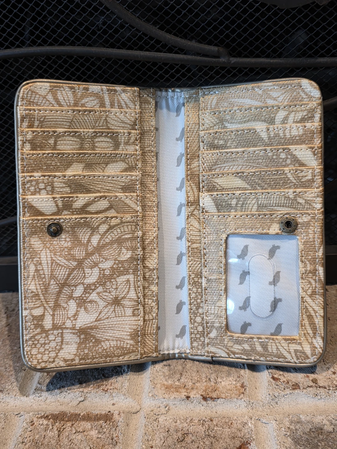Sakroots Slim Wallet - Rose Gold Spirit Desert - photo 3
