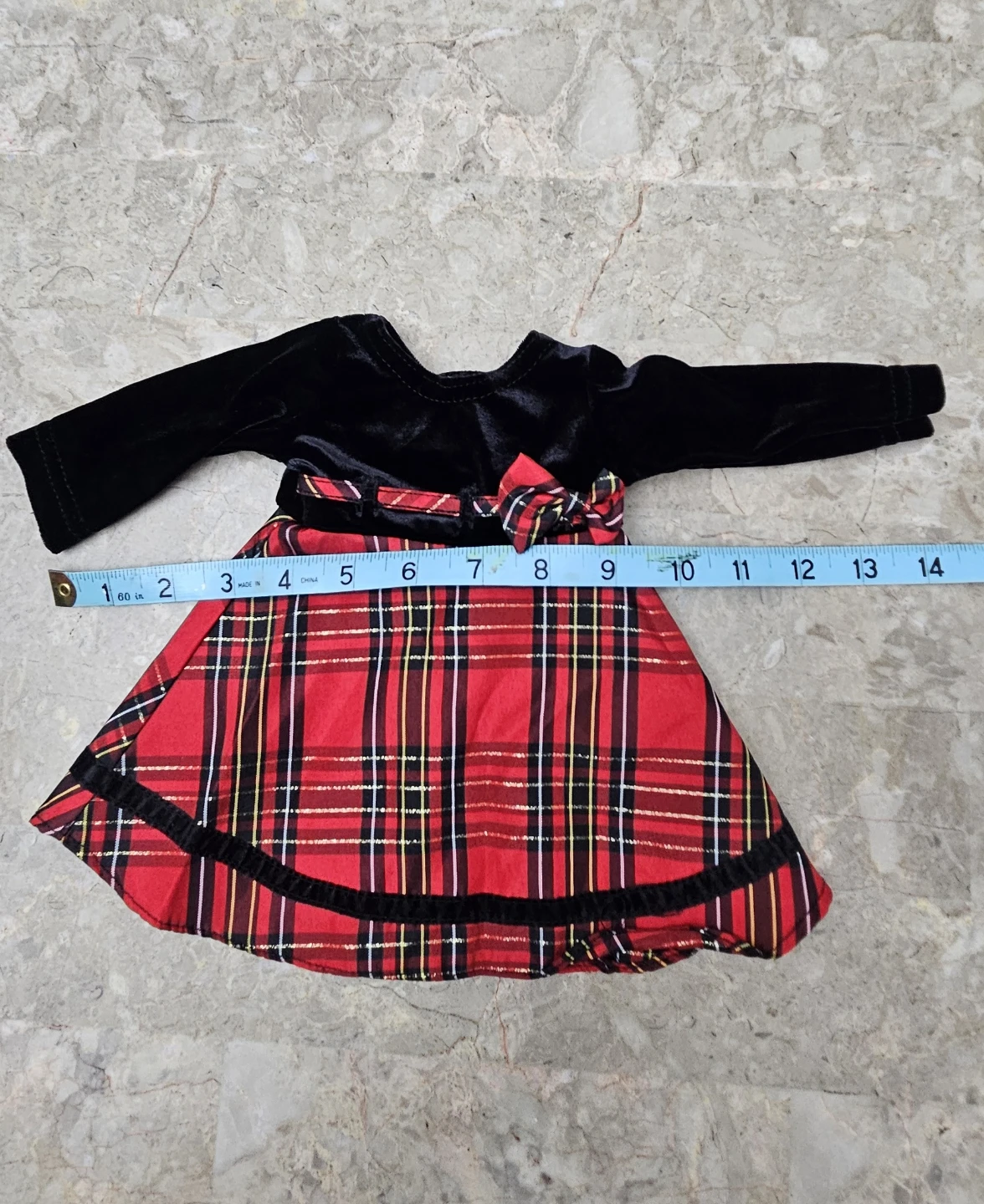 Girls Copper Key Matching Dress with Doll, Size 6X - photo 4