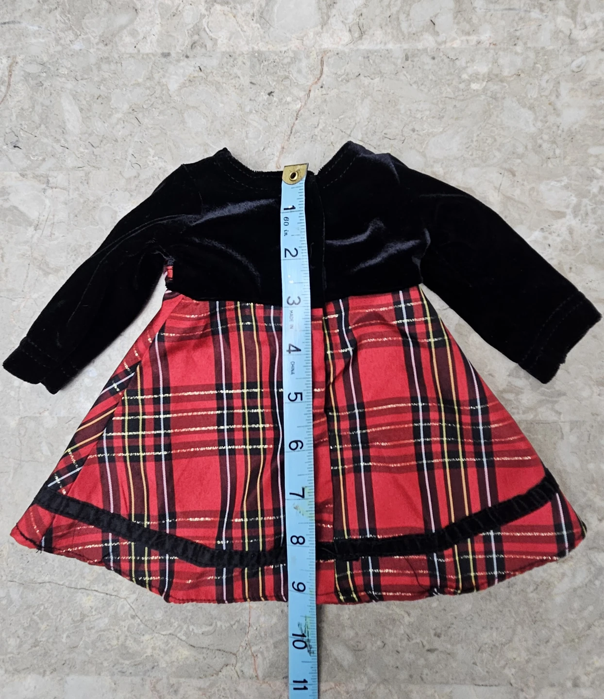Girls Copper Key Matching Dress with Doll, Size 6X - photo 5