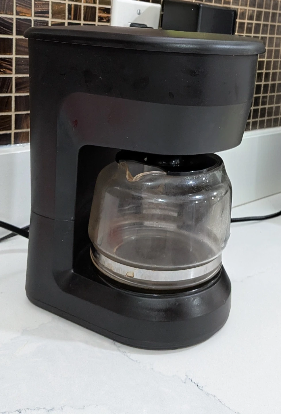 Black 5-Cup Coffee Maker - photo 3