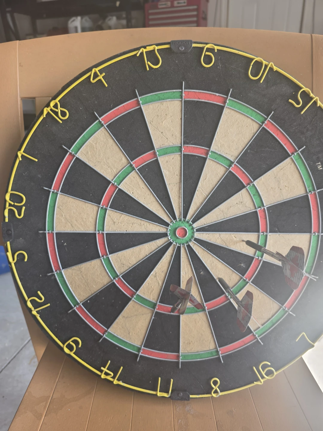Dartboard with Darts - photo 2