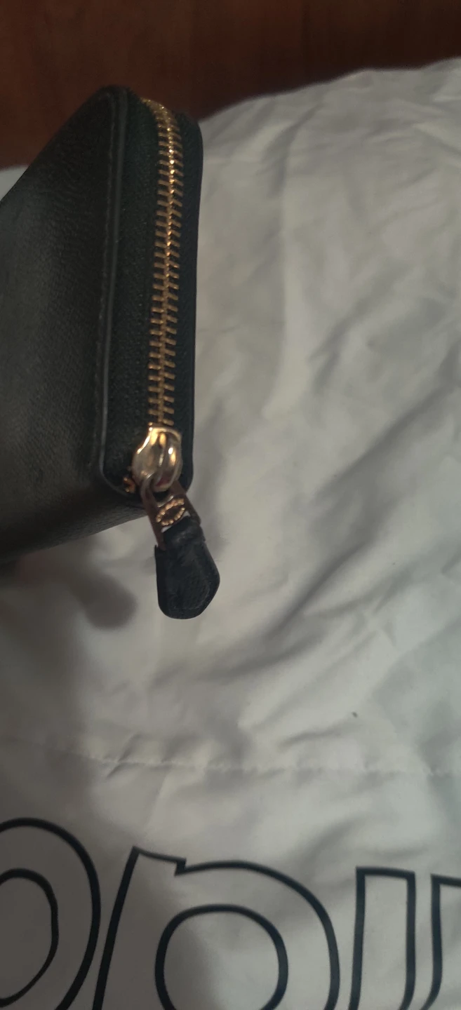 Coach Black Leather Zip Around Wallet - photo 4