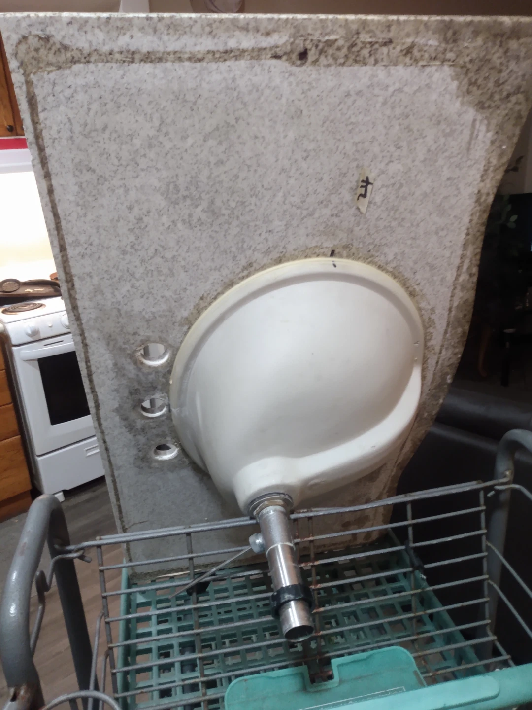 Granite Vanity Top with Integrated Sink - photo 3