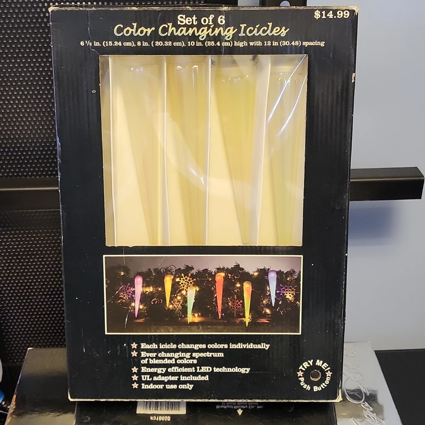 Set of 6 Color Changing Icicles - photo 2