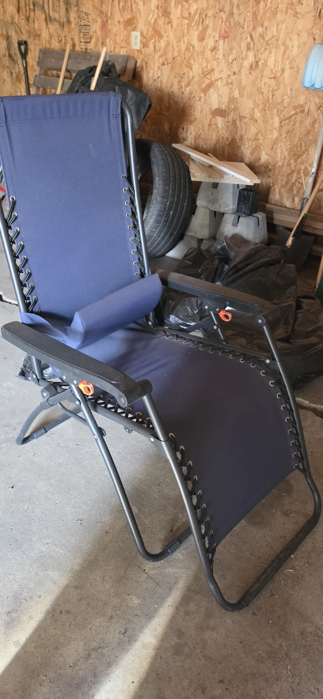 Navy Blue Zero Gravity Chair