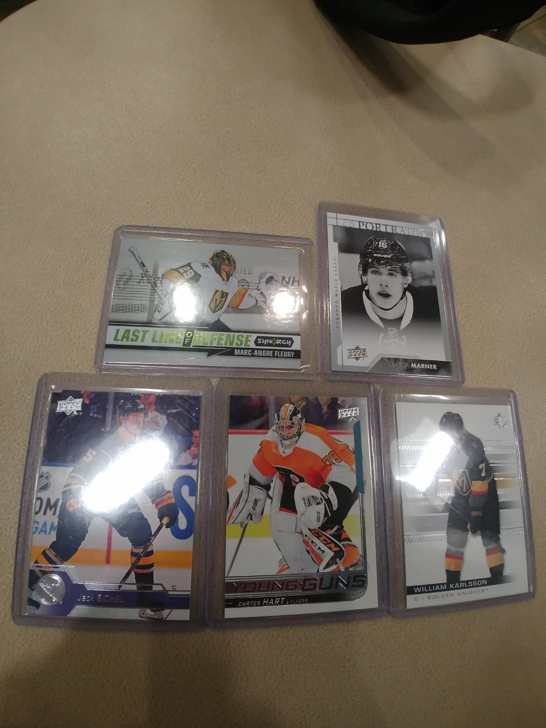 Loss Vegas Golden Nights Collection sports cards