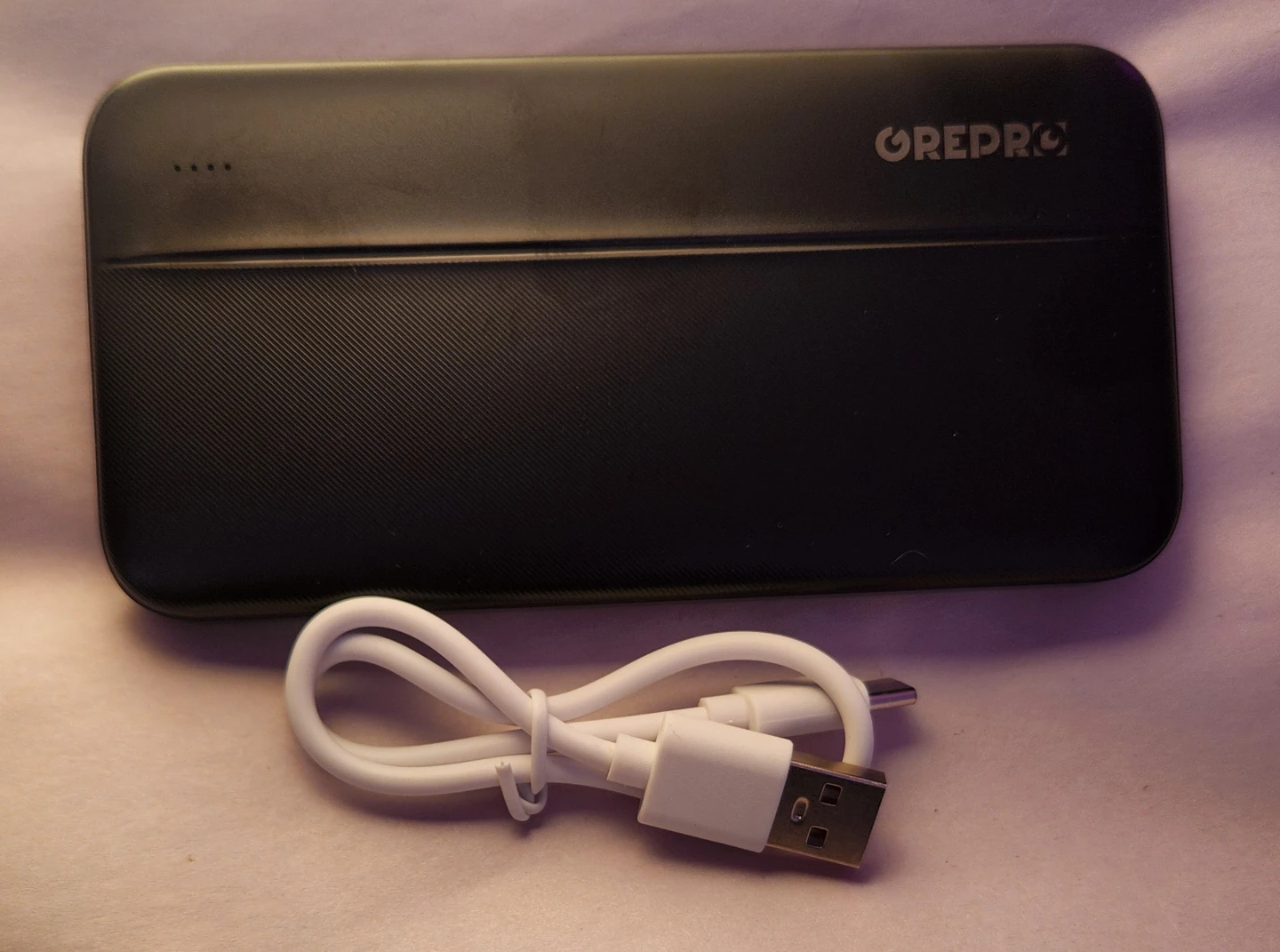 GREPRO 10000mAh Power Bank - Micro-USB/Type-C Input