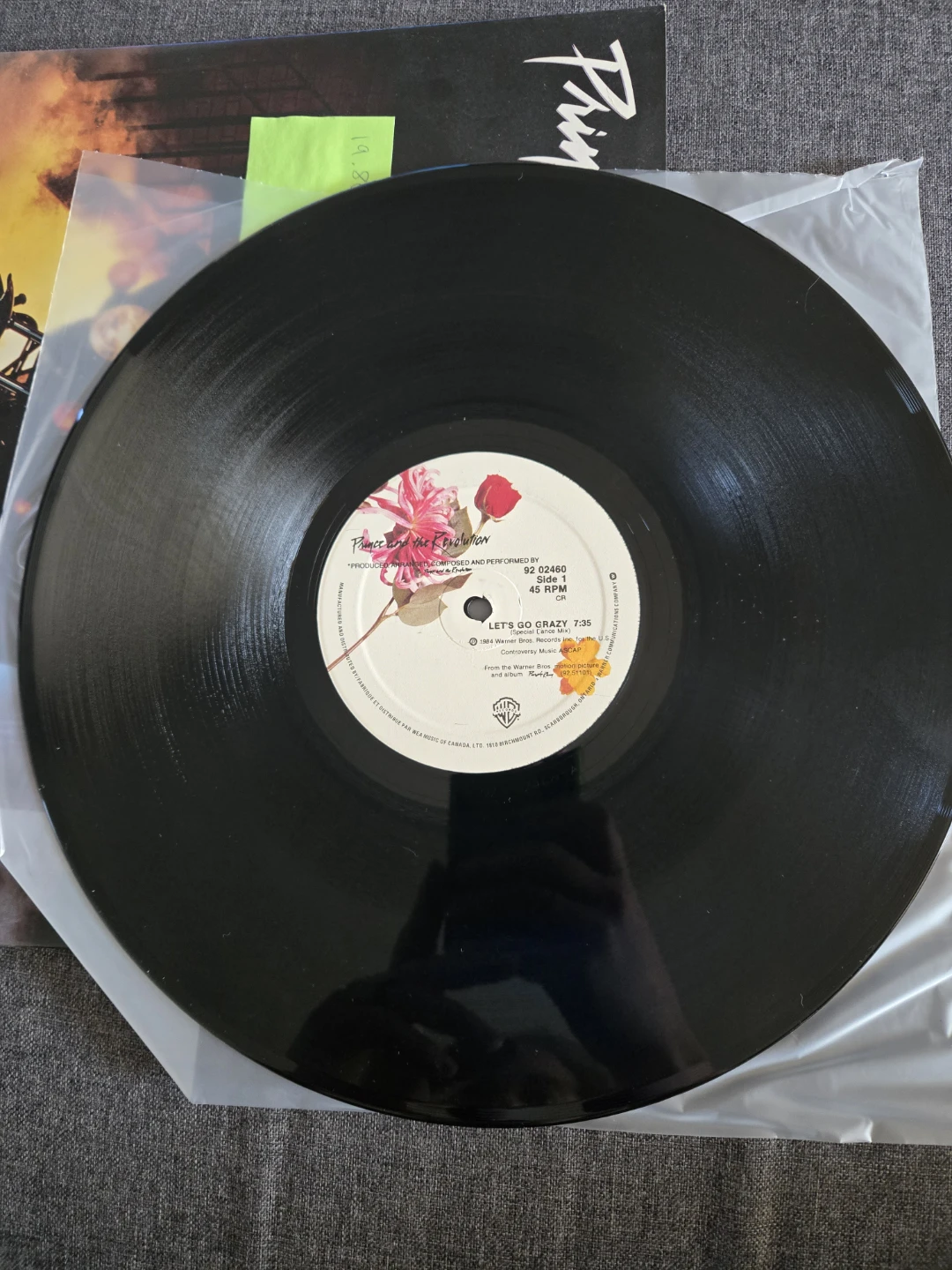 Prince and the Revolution - Let's Go Crazy 12" Vinyl Single - photo 4