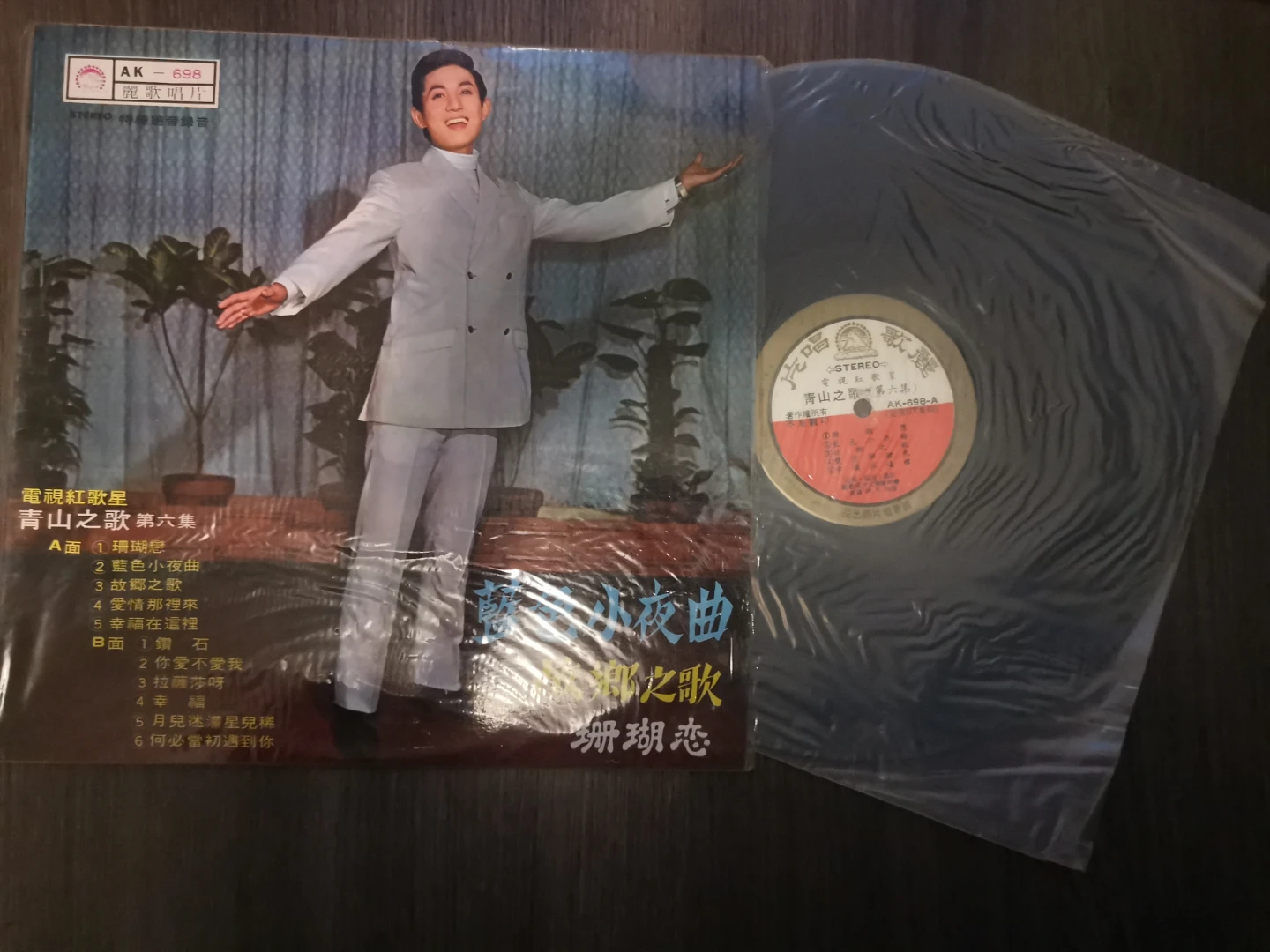TV Star青山之歌 Sixth Collection Vinyl Record