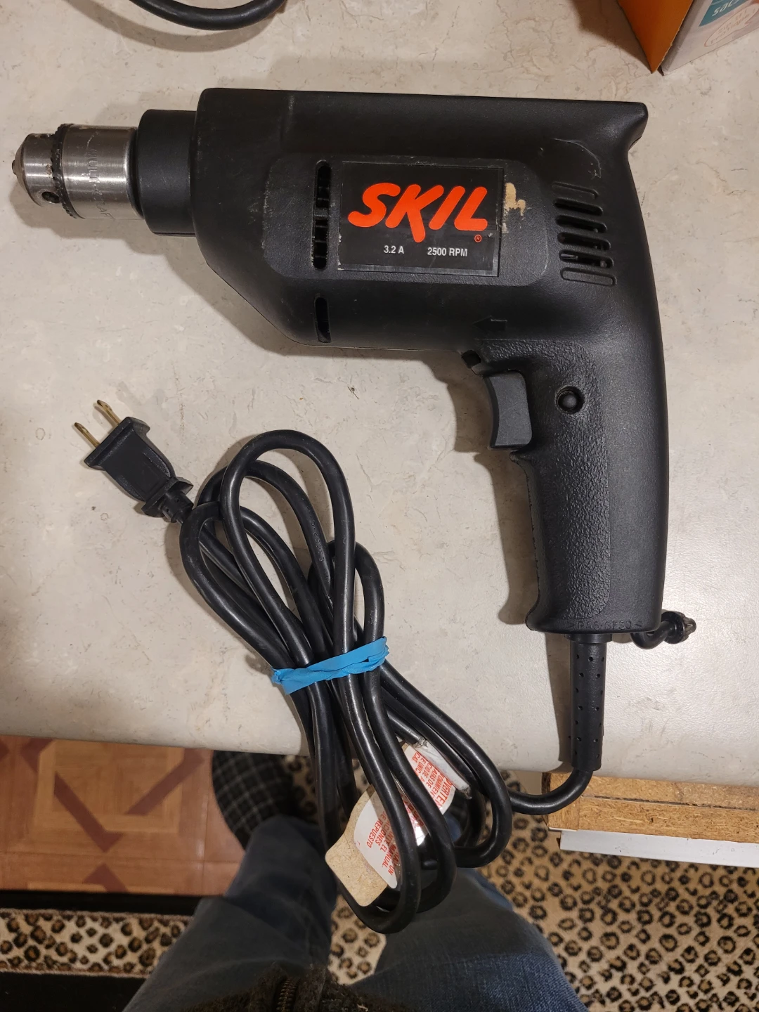 SKIL 3.2A Corded Drill 2500 RPM