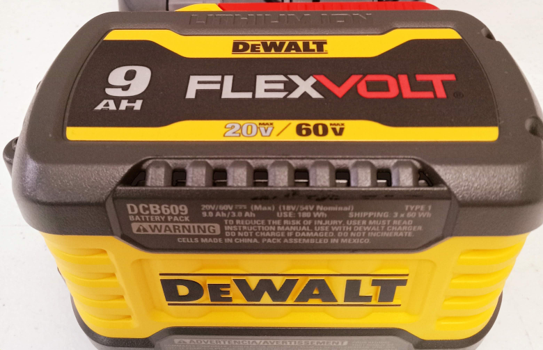 20-60V Max DeWalt 9AH FLEXVOLT Battery Pack - photo 3