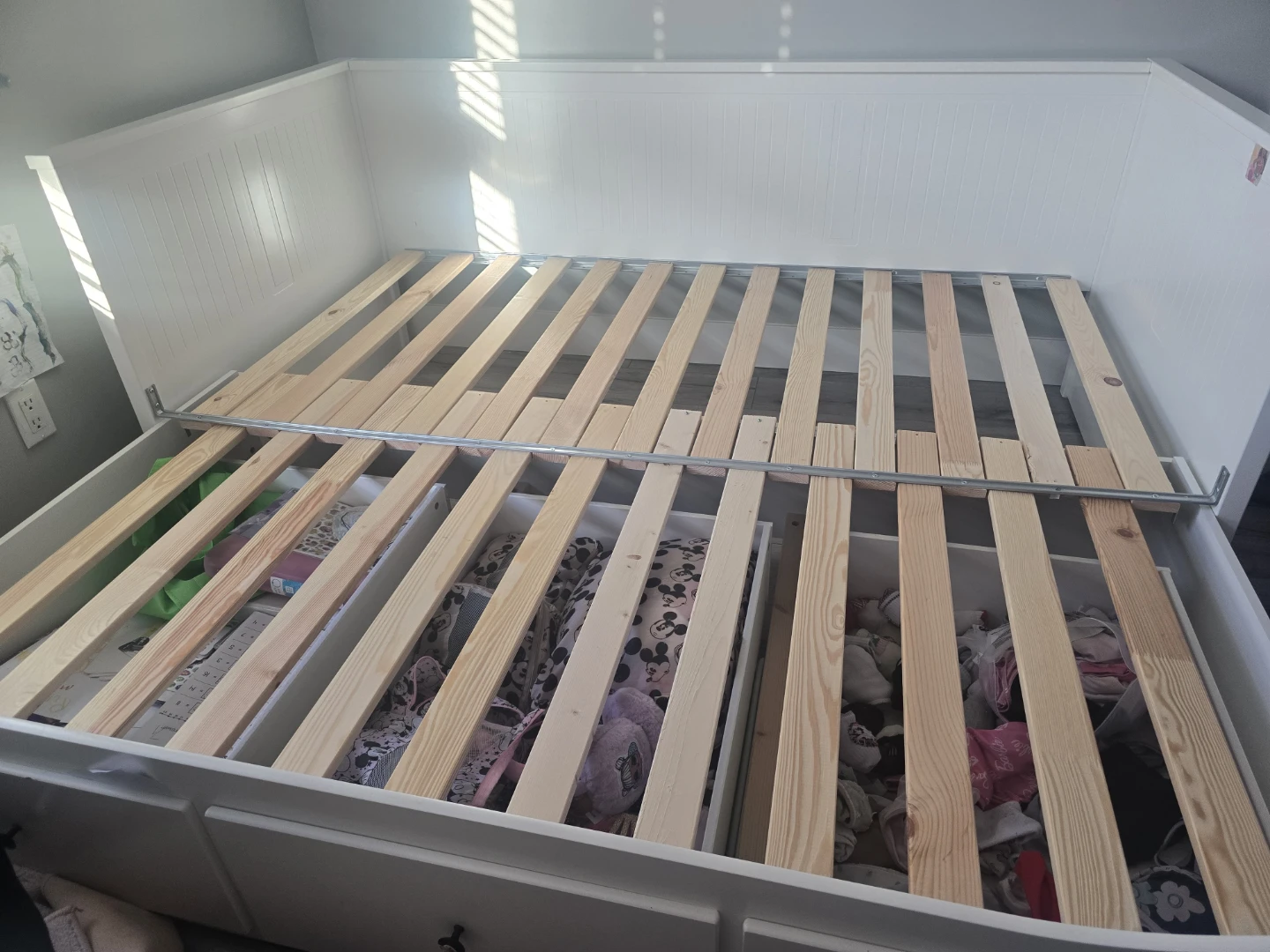 IKEA Daybed with 3 Drawers - photo 3