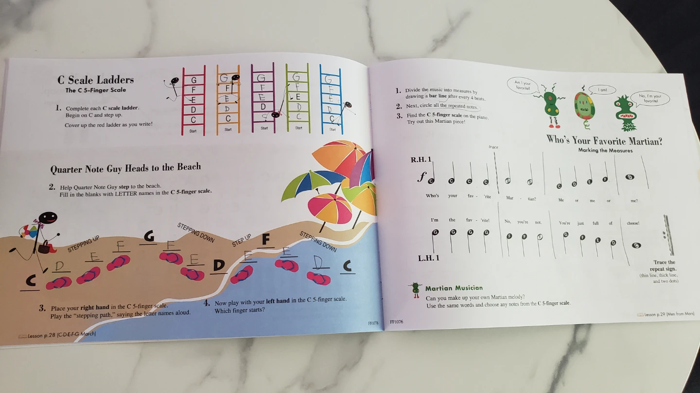 Piano Adventures Theory Book - Primer Level (Used) - photo 4