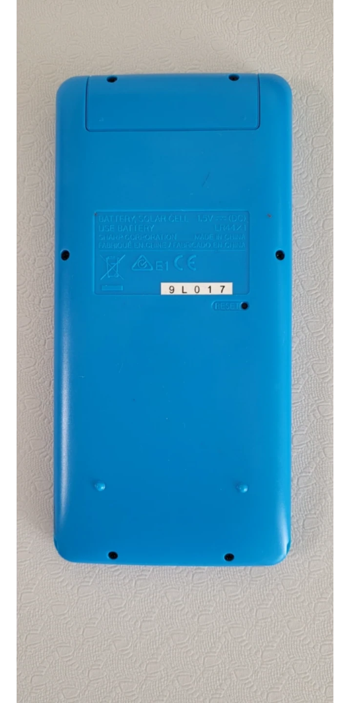 Sharp WriteView EL-W535TG Scientific Calculator Blue - photo 4