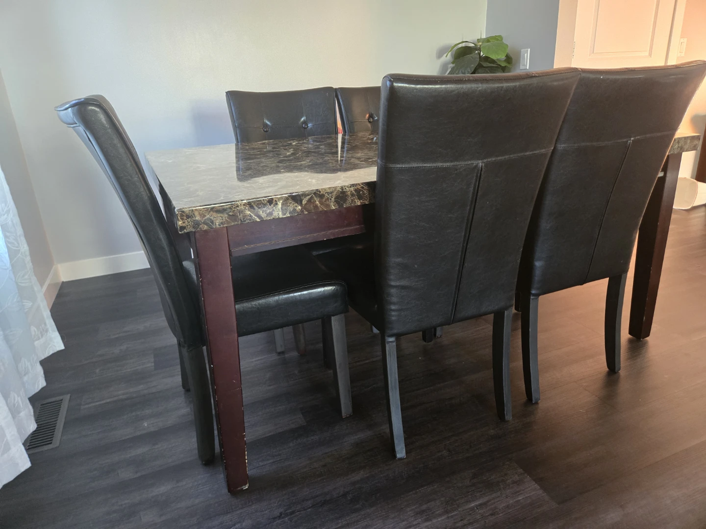 Dining Table with 5 Chairs - photo 2