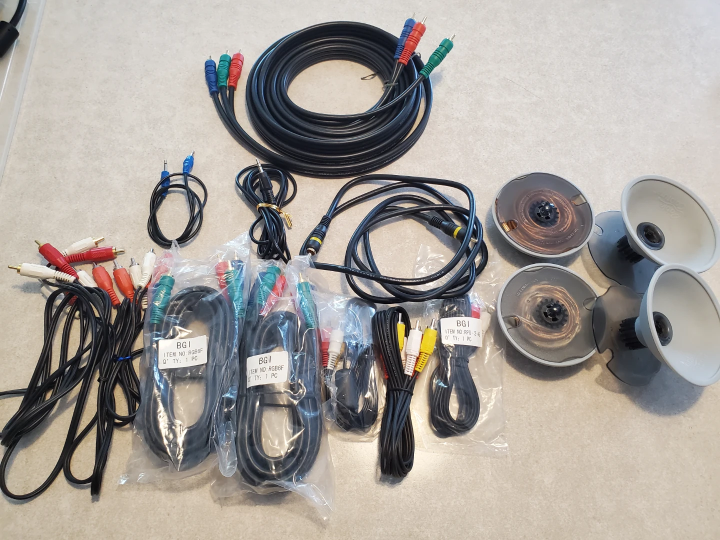 Assorted AV Cables and Cable Organizers - photo 4