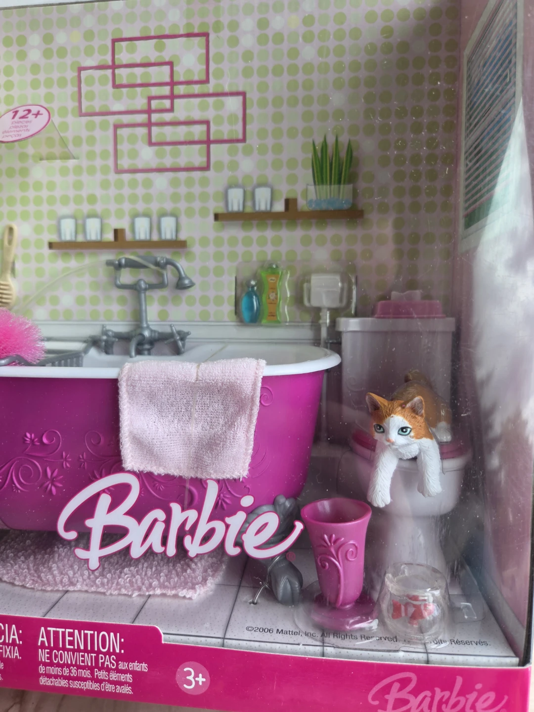 Barbie Home Bathtub and Toilet 2006 - photo 3