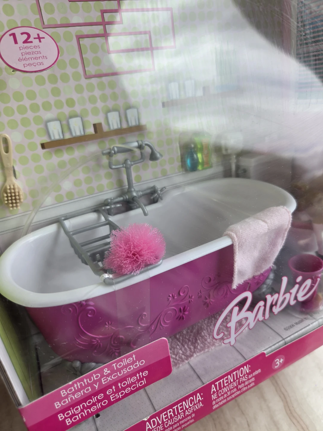 Barbie Home Bathtub and Toilet 2006 - photo 4