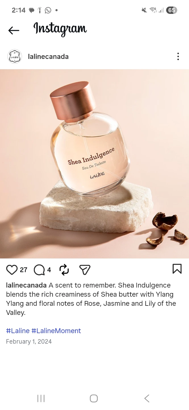 Laline Shea Indulgence Eau De Toilette - photo 3