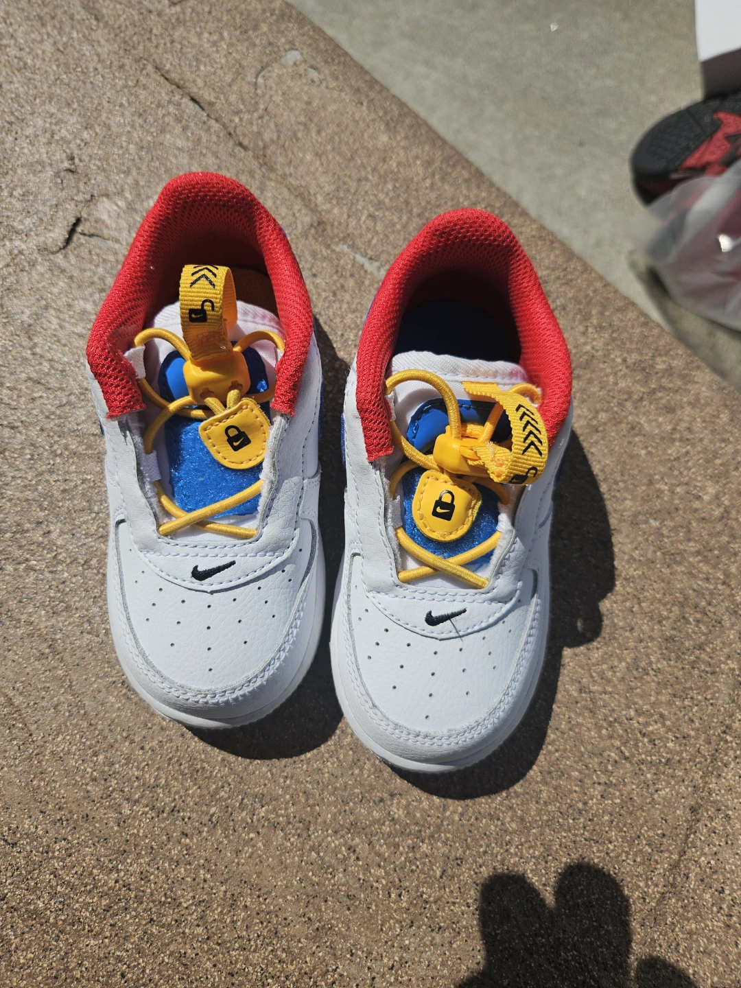 Nike Air Force 1 Crib Shoes. SIZE 7c