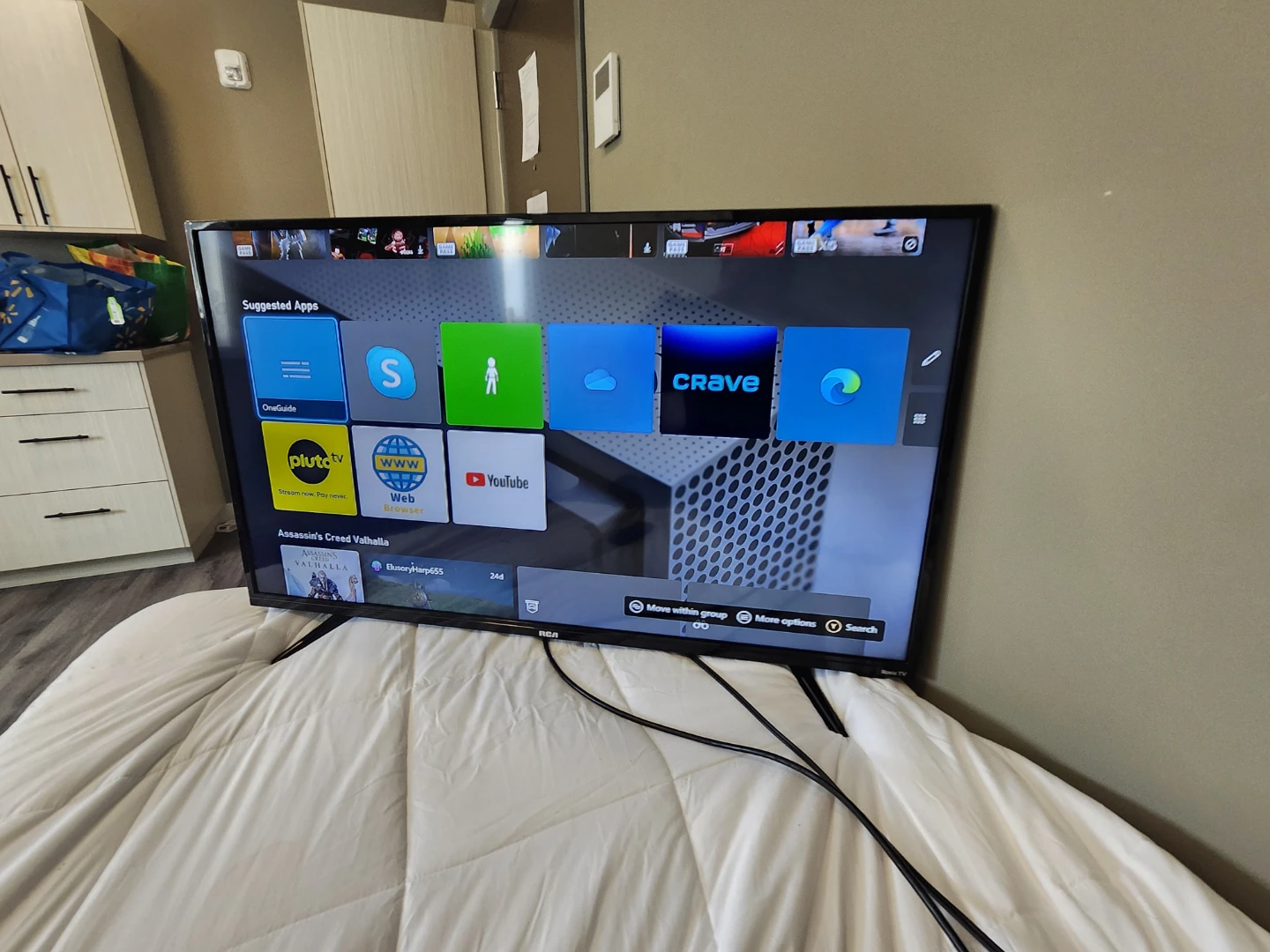 RCA Roku TV with  Remote