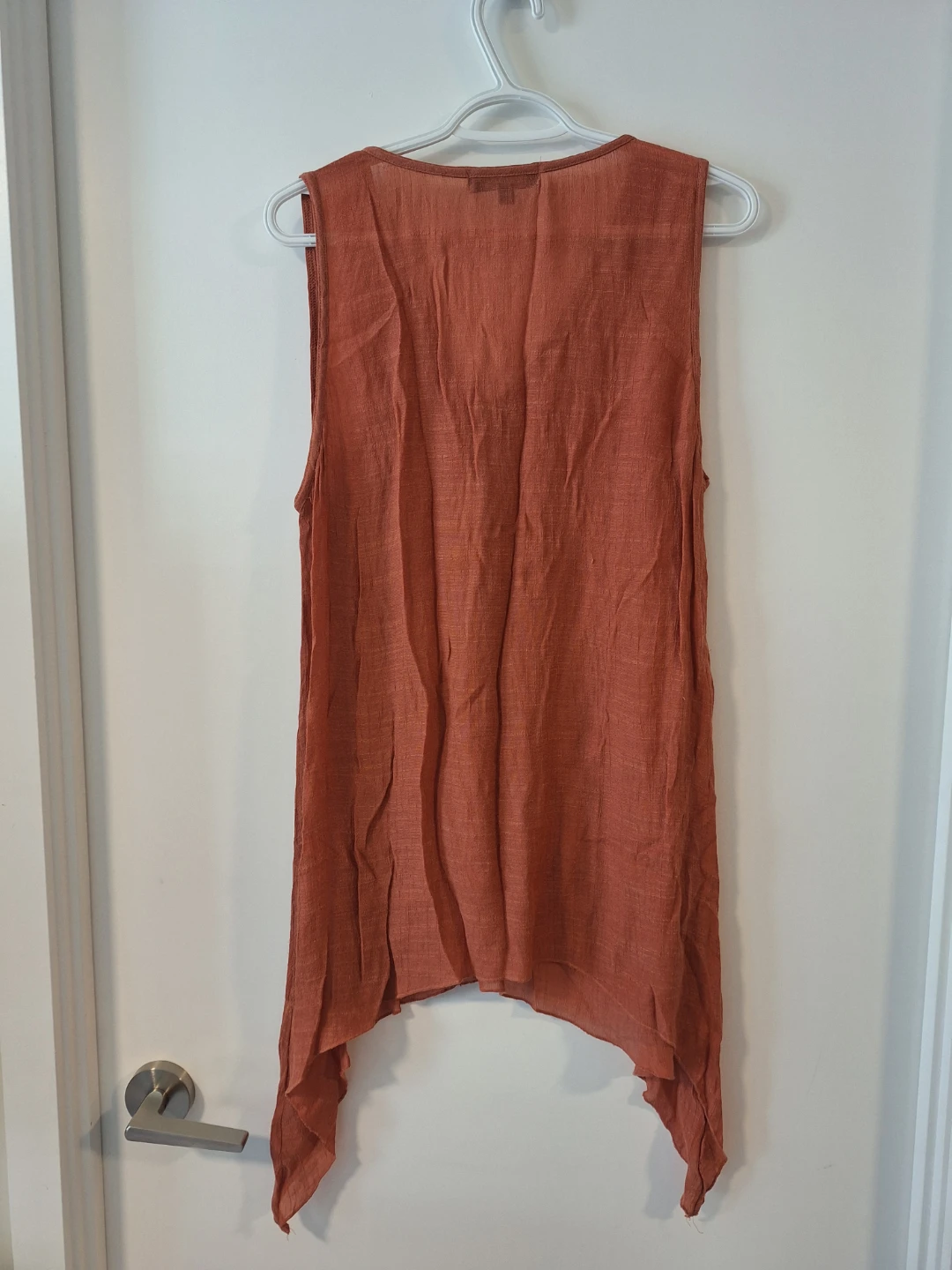 Red Coral Collections Sleeveless Tunic Top - Size L - photo 2