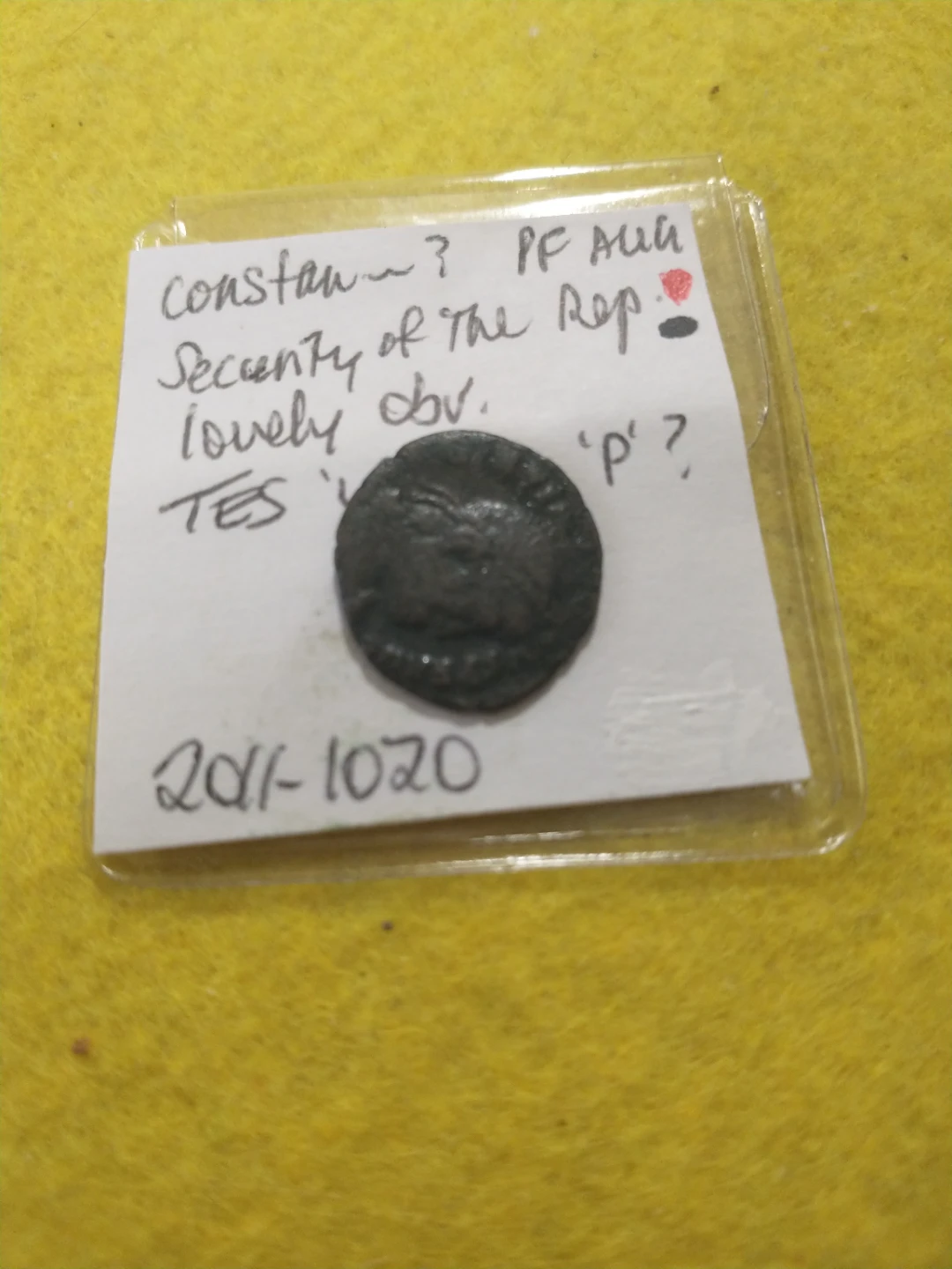 Circa 3rd century ancient Roman coin unattributed - photo 5