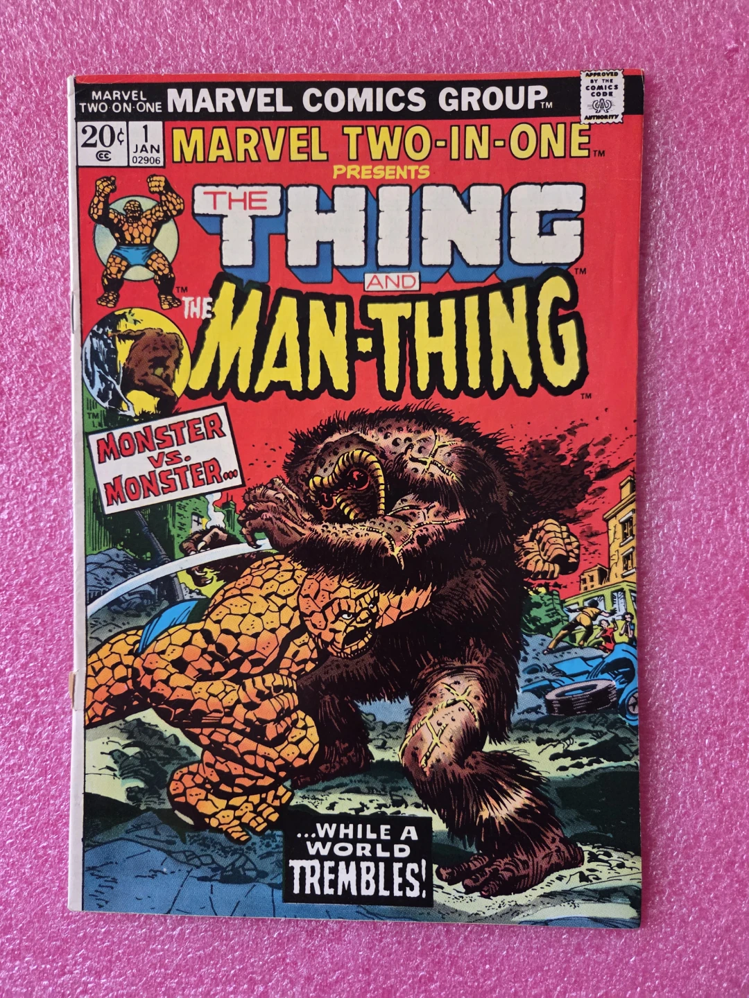 Marvel Two-in-One #1 Comic Book