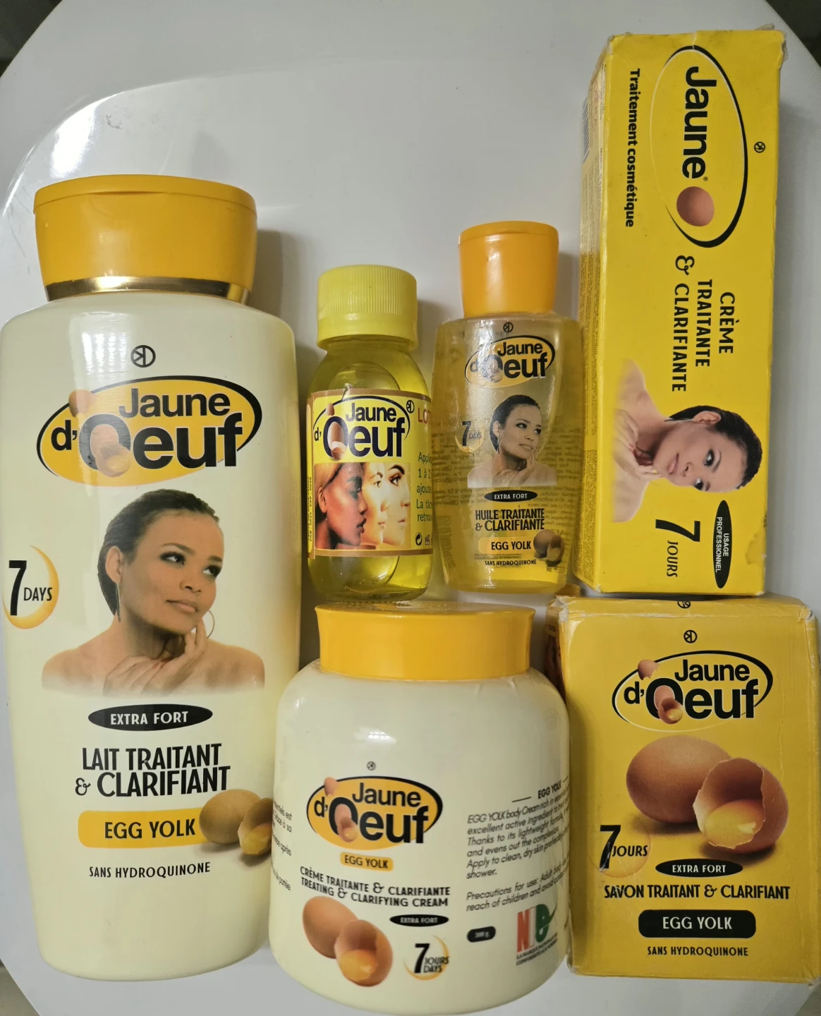 Jaune d'Oeuf Treating & Clarifying Skin Care Set