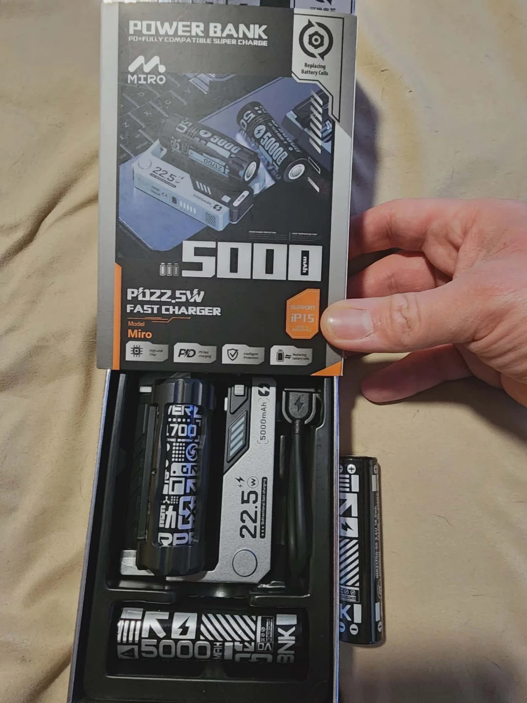 Miro Power Bank 5000mAh Fast Charger - photo 5