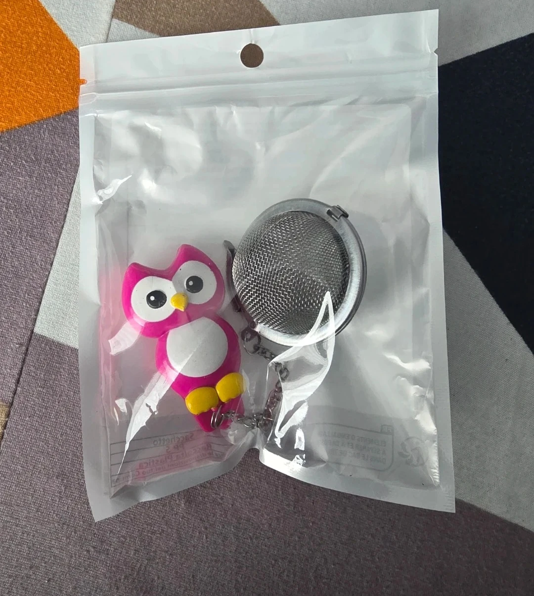Pink Owl Tea Infuser