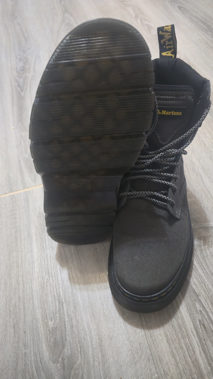 Dr. Martens Grey Boots - Size 9 US Men's