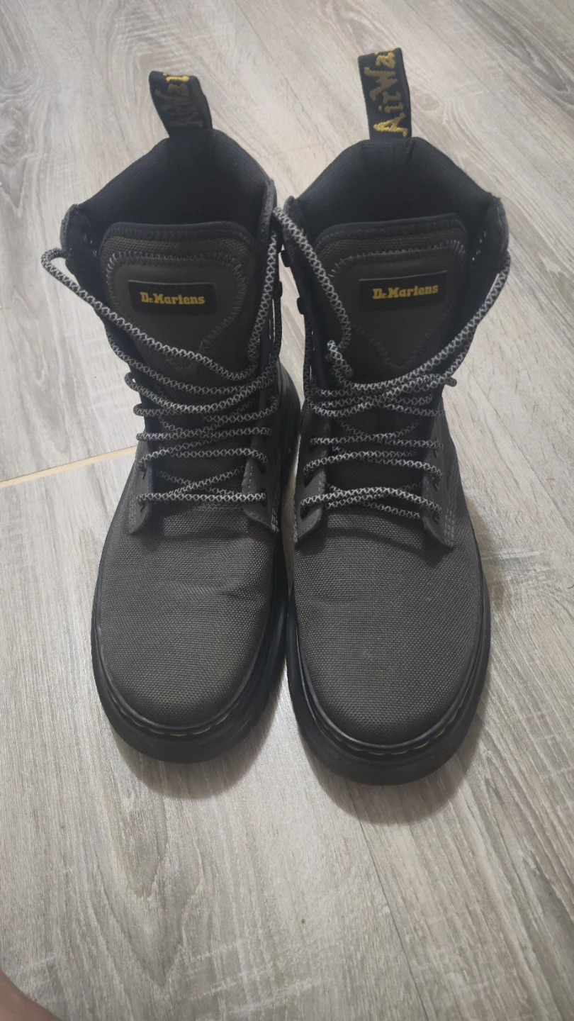 Dr. Martens Grey Boots - Size 9 US Men's - photo 2