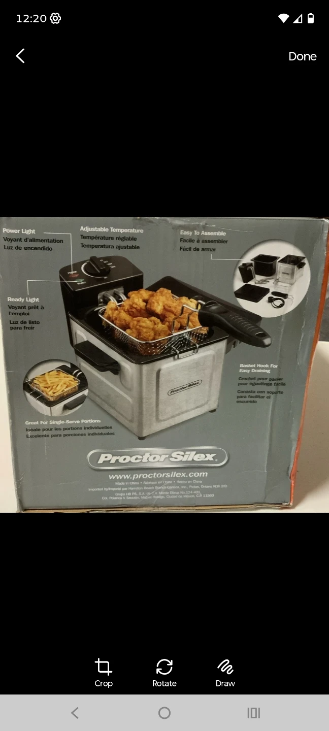 Brand New Proctor Silex Deep Fryer - photo 5