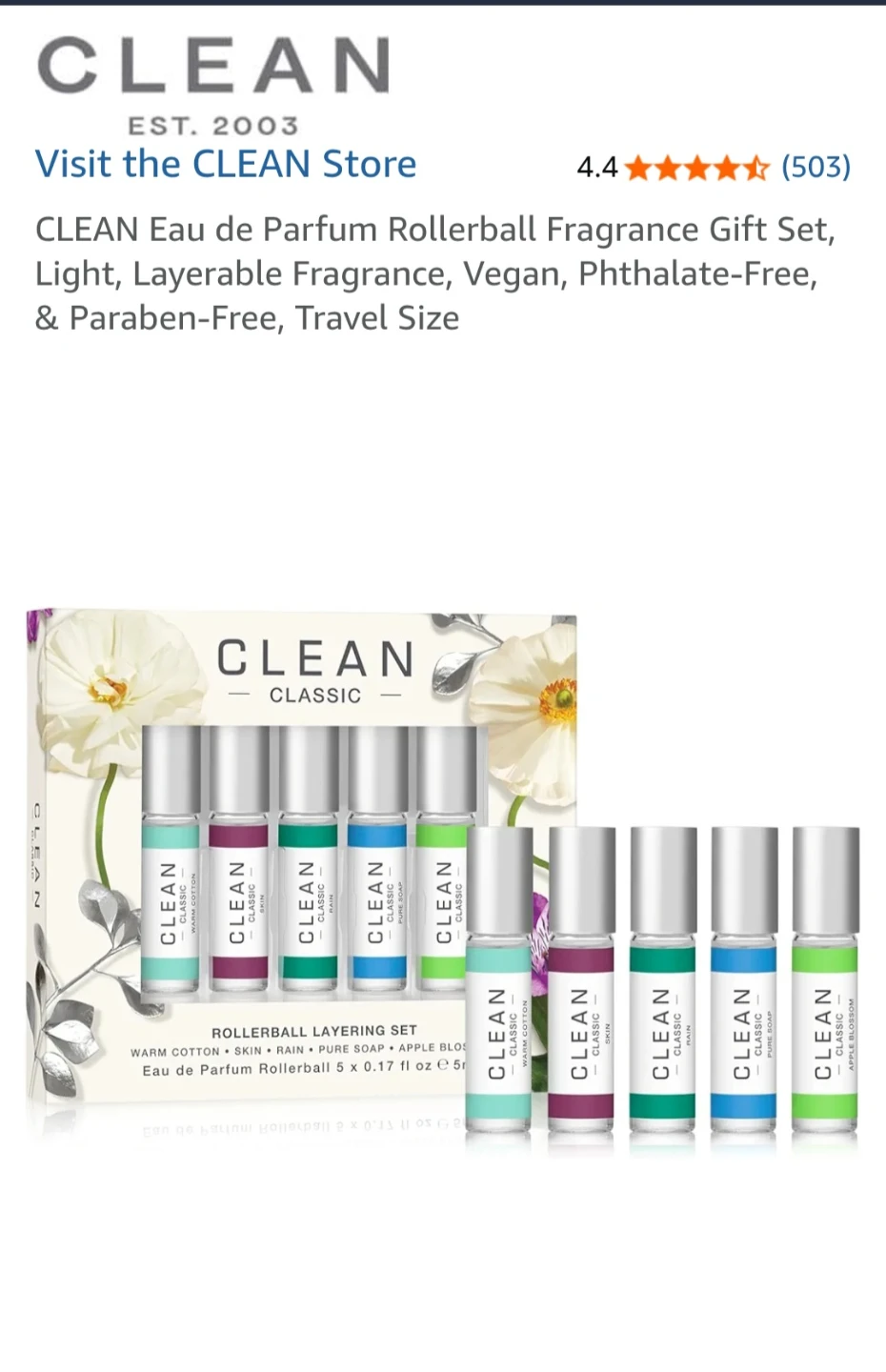 5 travel-sized Eau de Parfum rollerballs. - photo 3