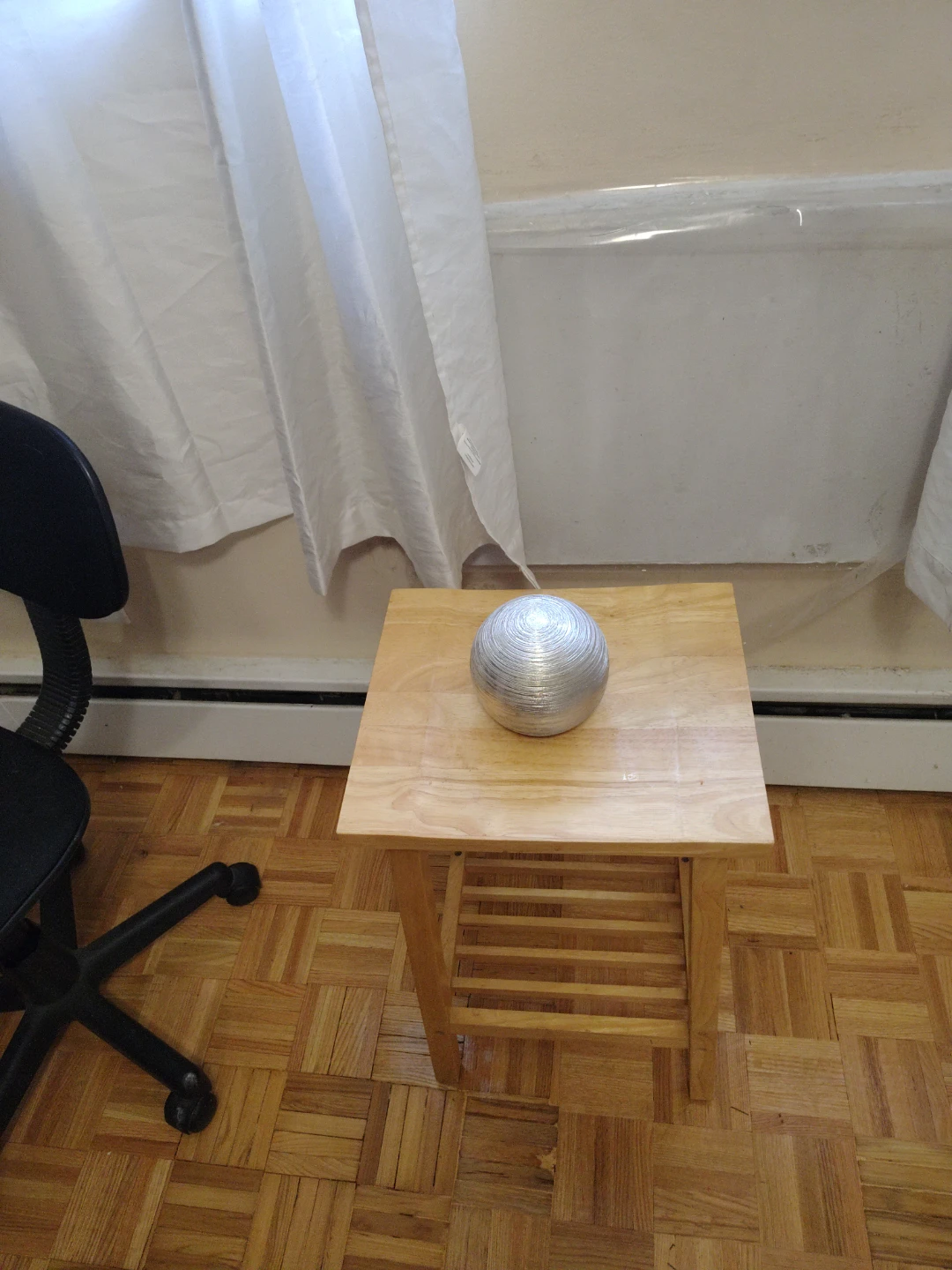 Silver Sphere Decorative Ball
