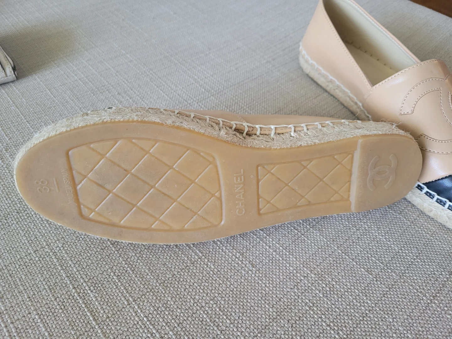 Espadrilles shoes, size 38 - photo 3