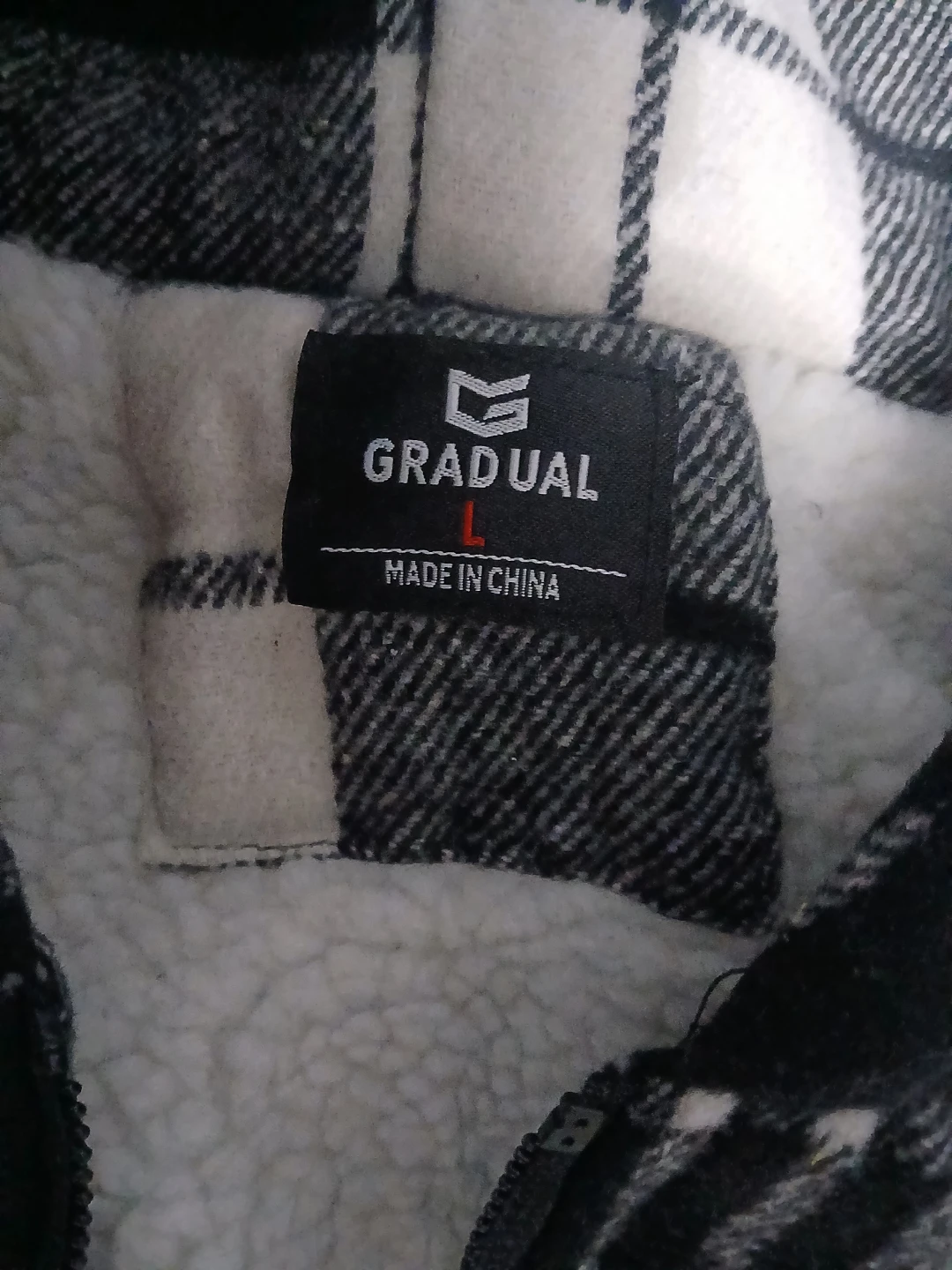Gradual Plaid Hooded Flannel Jacket - photo 2