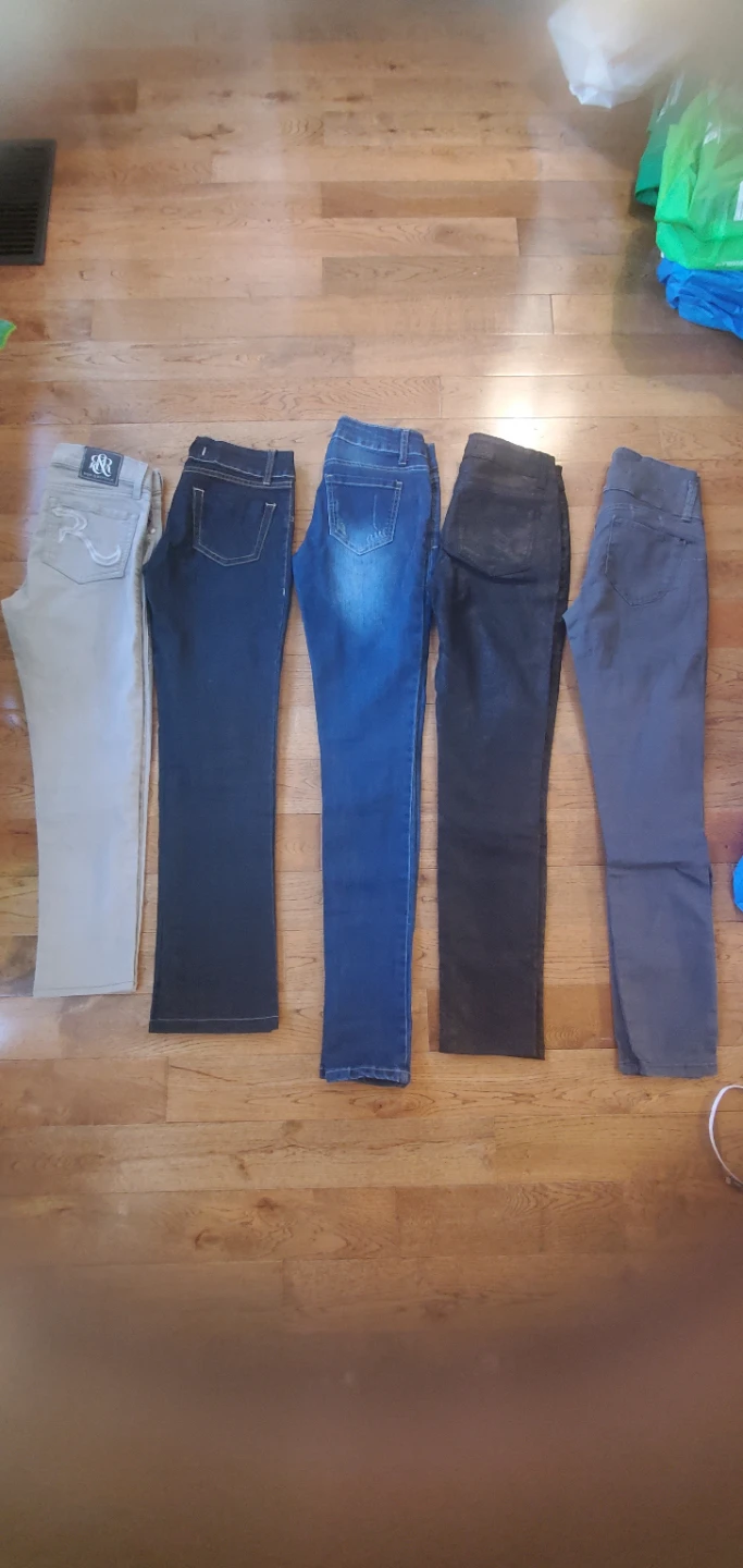 5 Pairs of Women's Denim Jeans & Pants