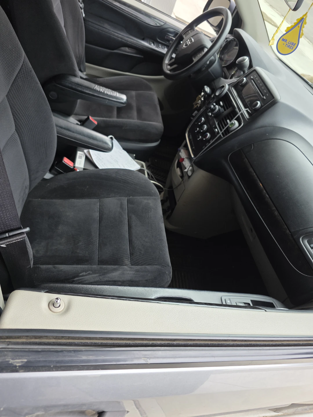 Dodge Grand Caravan - Black Interior Seats