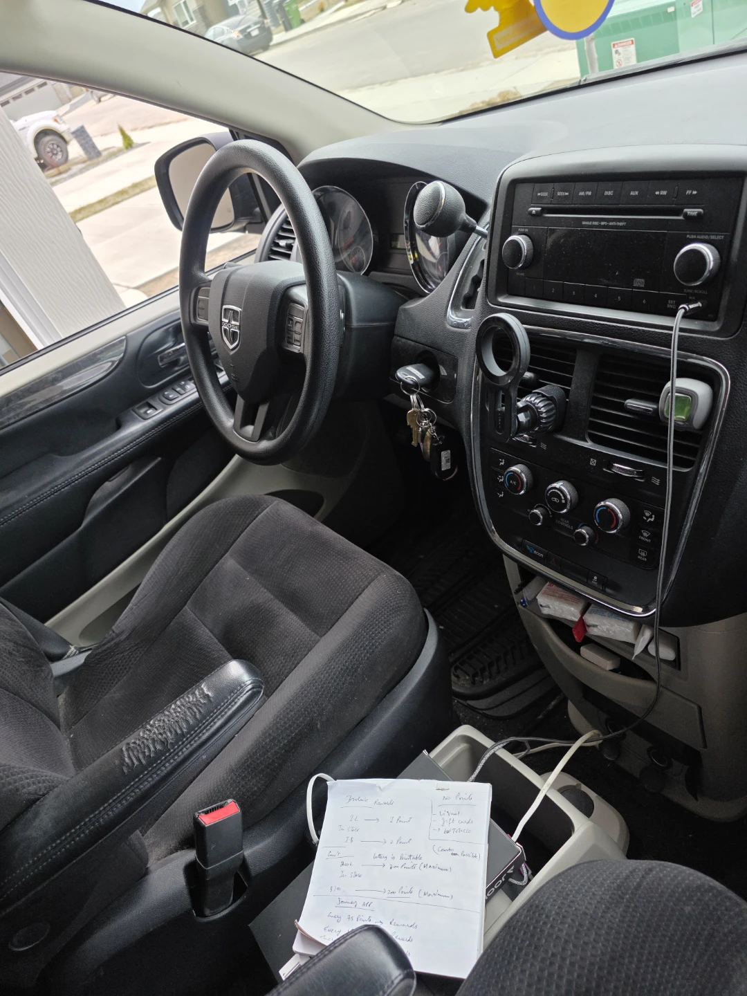 Dodge Grand Caravan - Black Interior Seats - photo 4