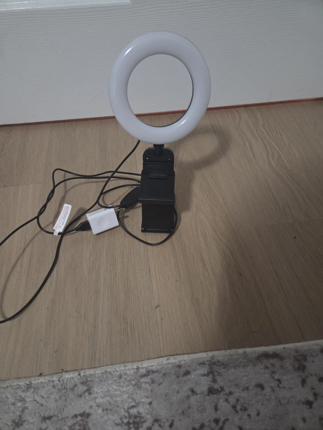 Ring Light with Clip Mount