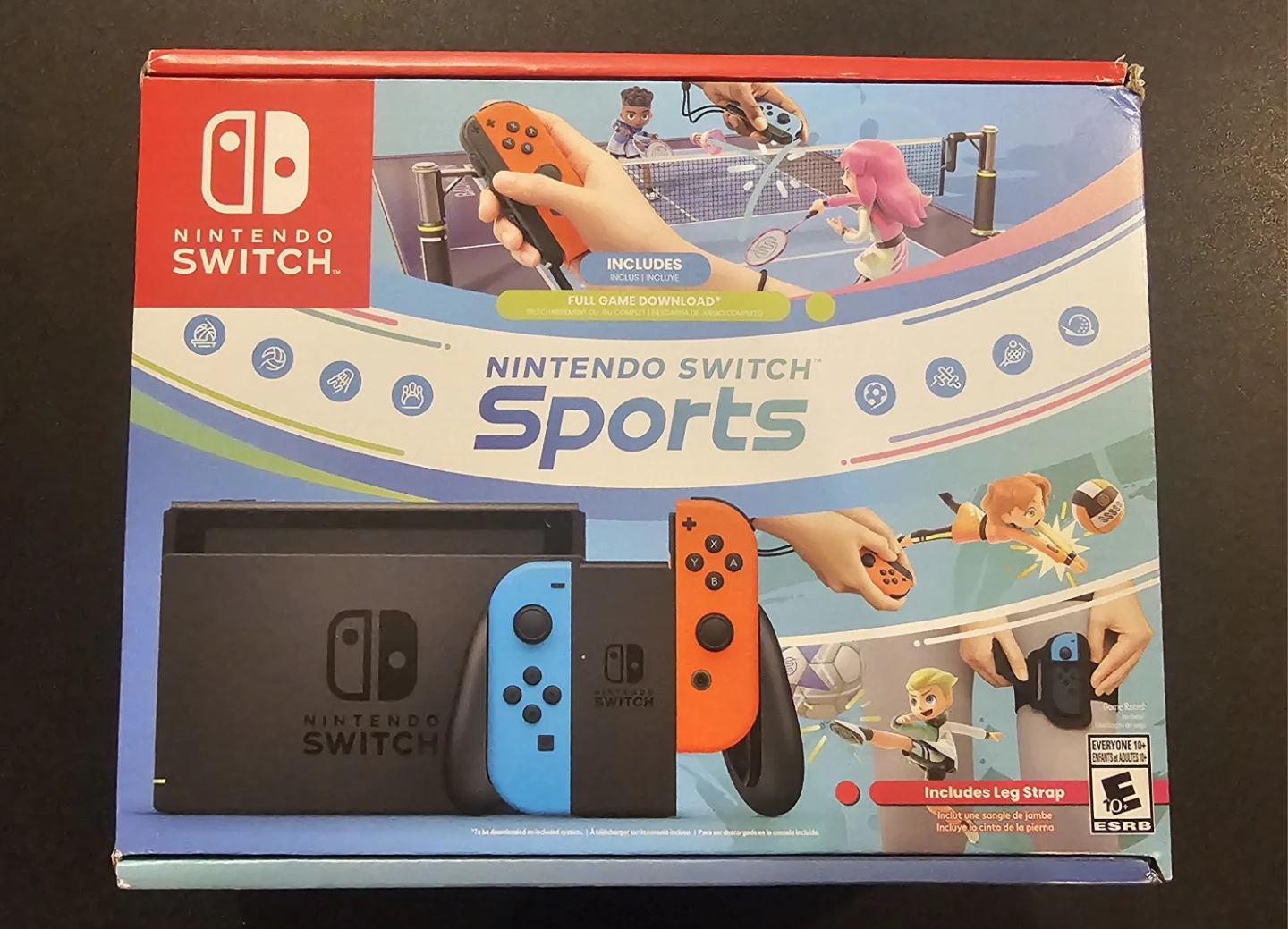 Nintendo Switch Sports with Game & Leg Strap