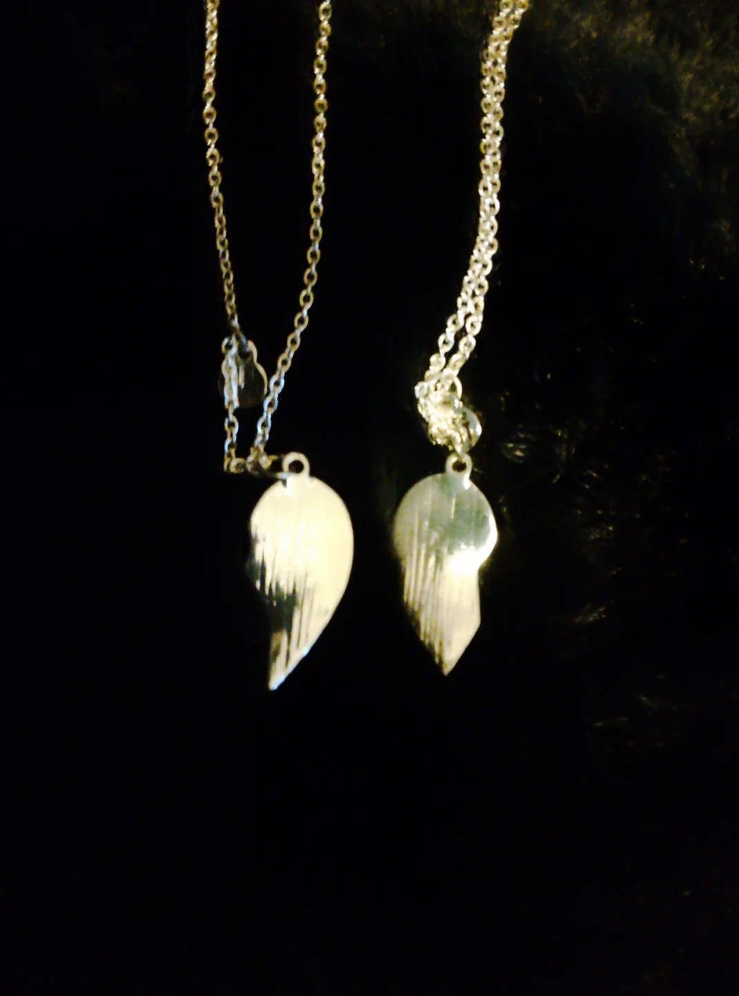 Best Friends Heart Necklaces - photo 2
