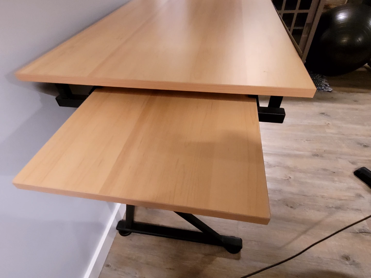 Drafting Table with Drawers and Stool - photo 5