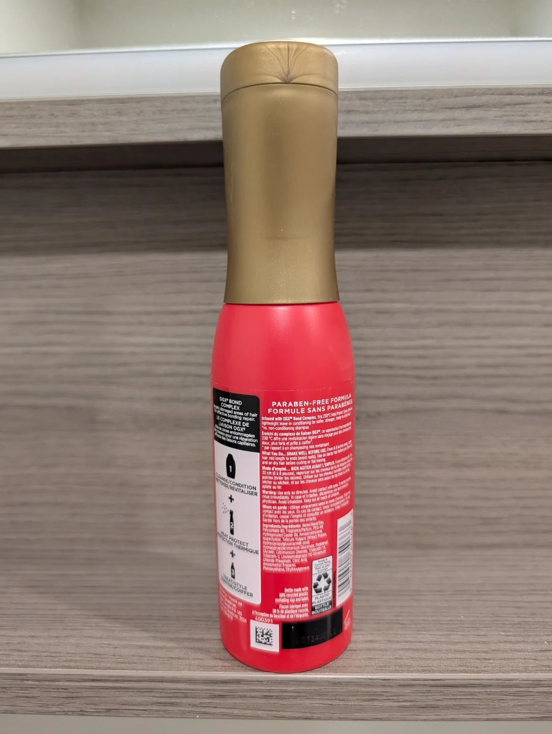 OGX Bond Protein Repair Heat Protect Spray 193 mL - photo 2