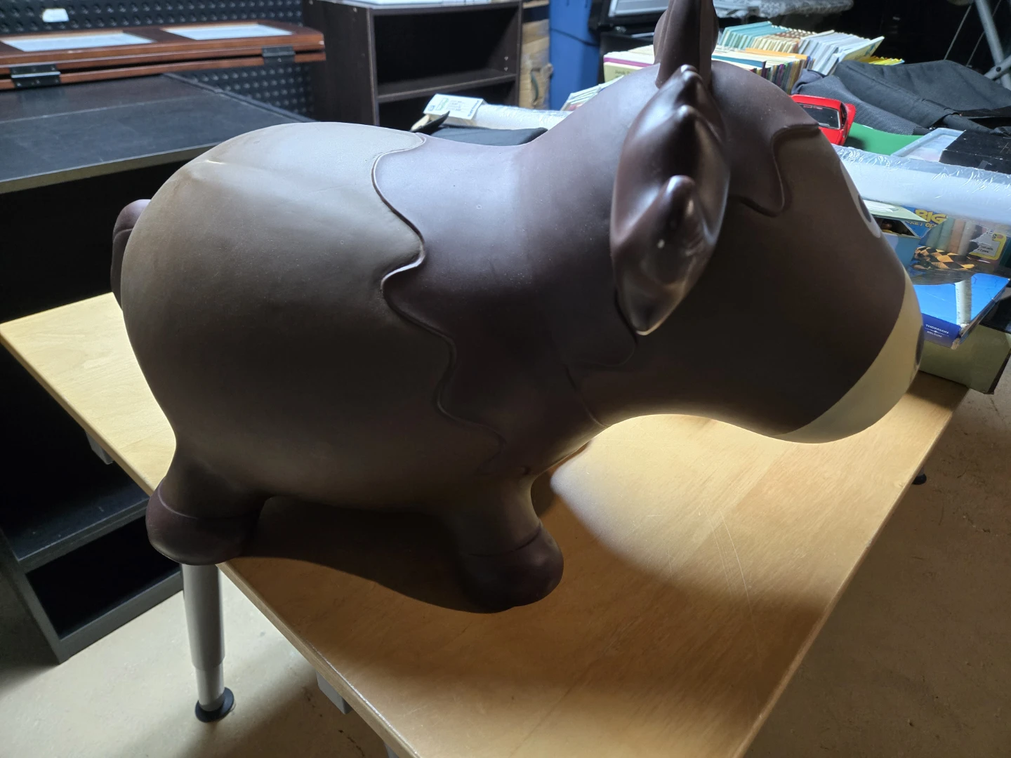 Brown Reindeer Bouncy Hopper Toy - photo 3