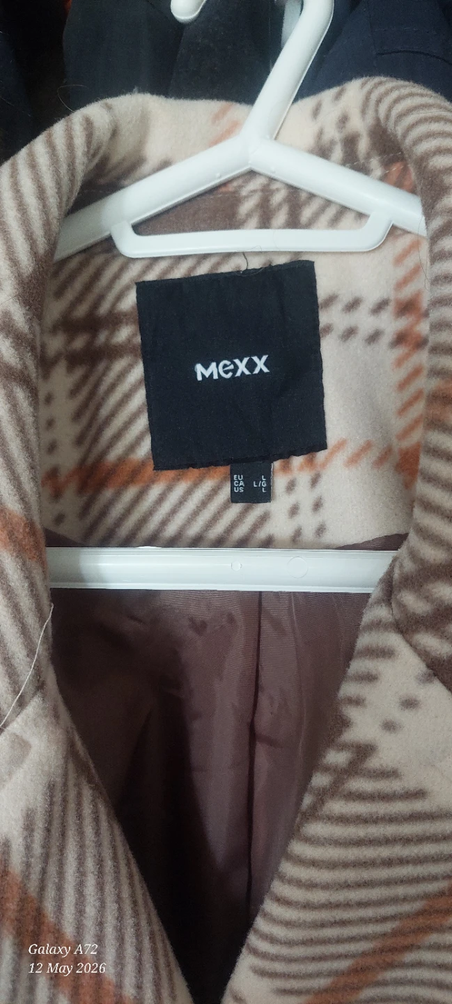 MEXX Plaid Coat - Size L - photo 2